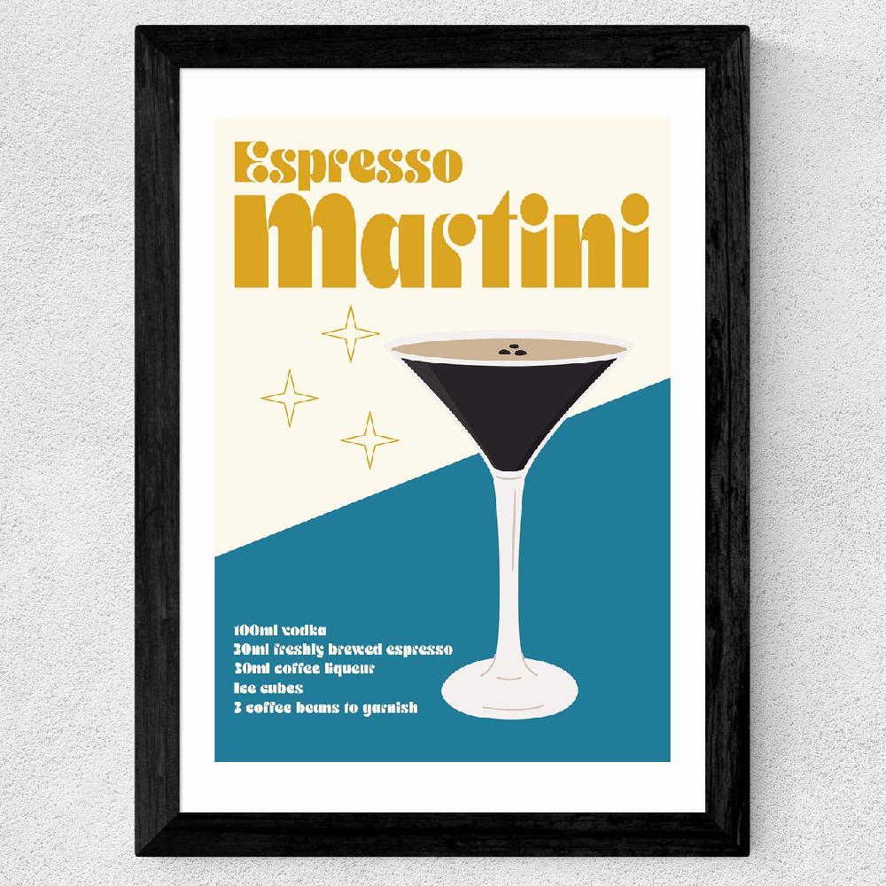 East End Prints Espresso Martini Cocktail