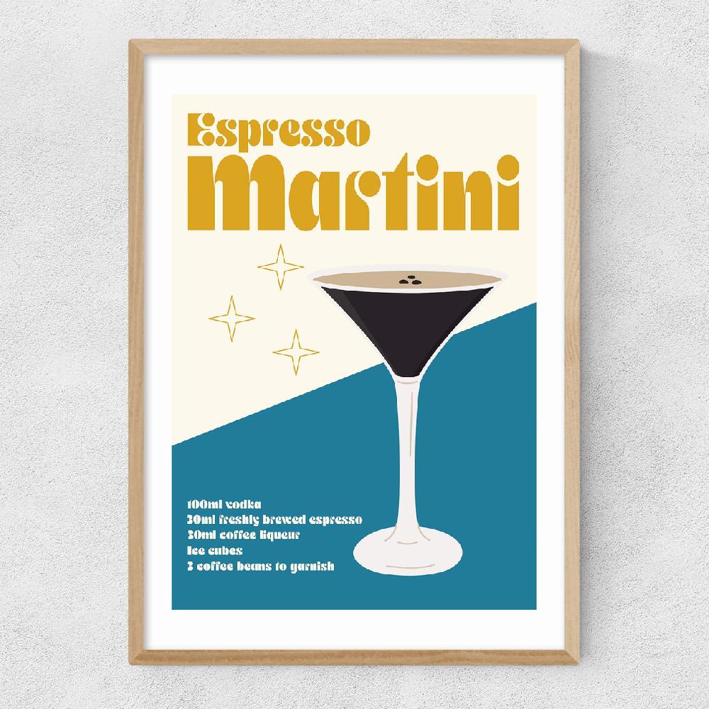 East End Prints Espresso Martini Cocktail