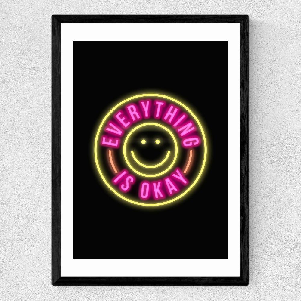 East End Prints Everything Is Okay