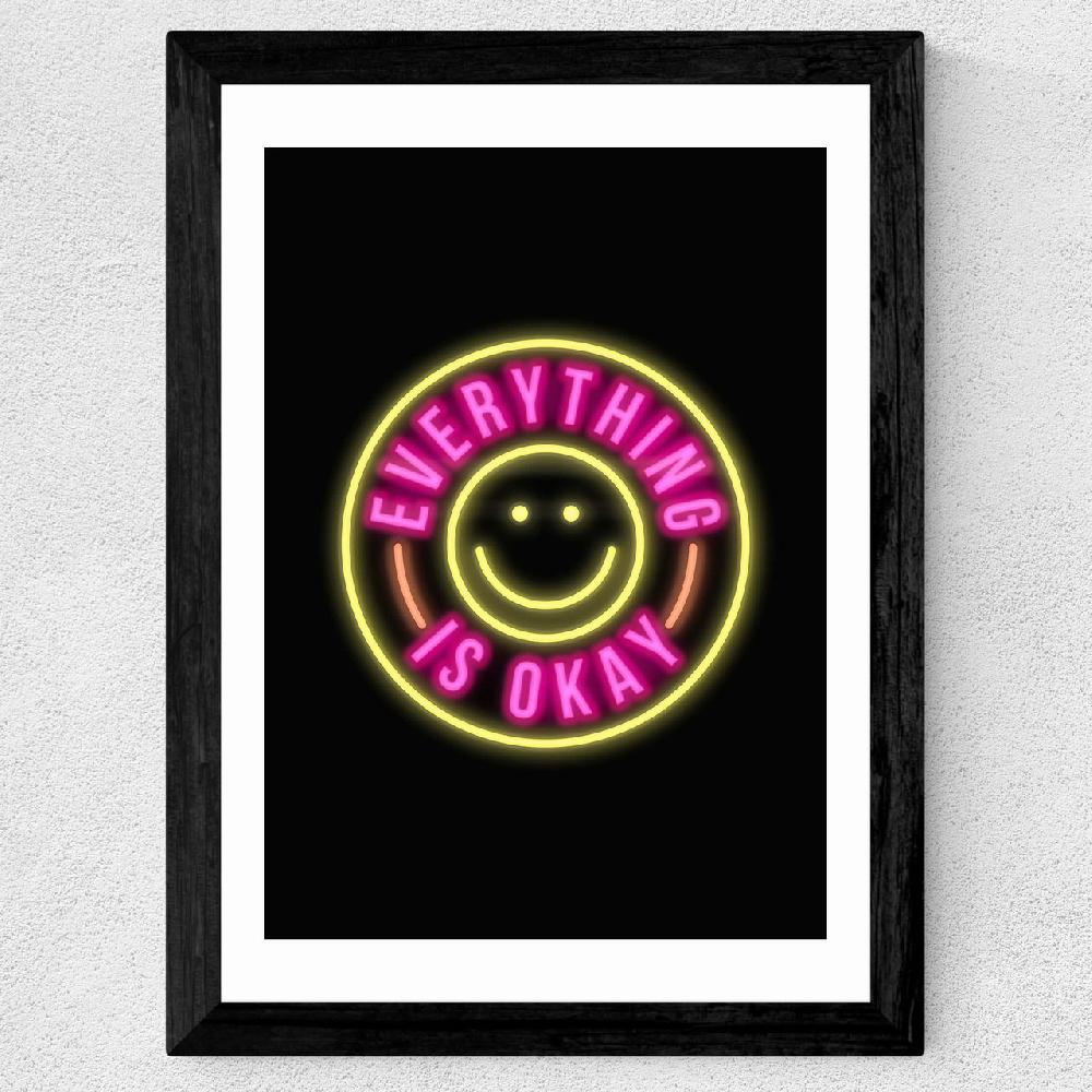 East End Prints Everything Is Okay