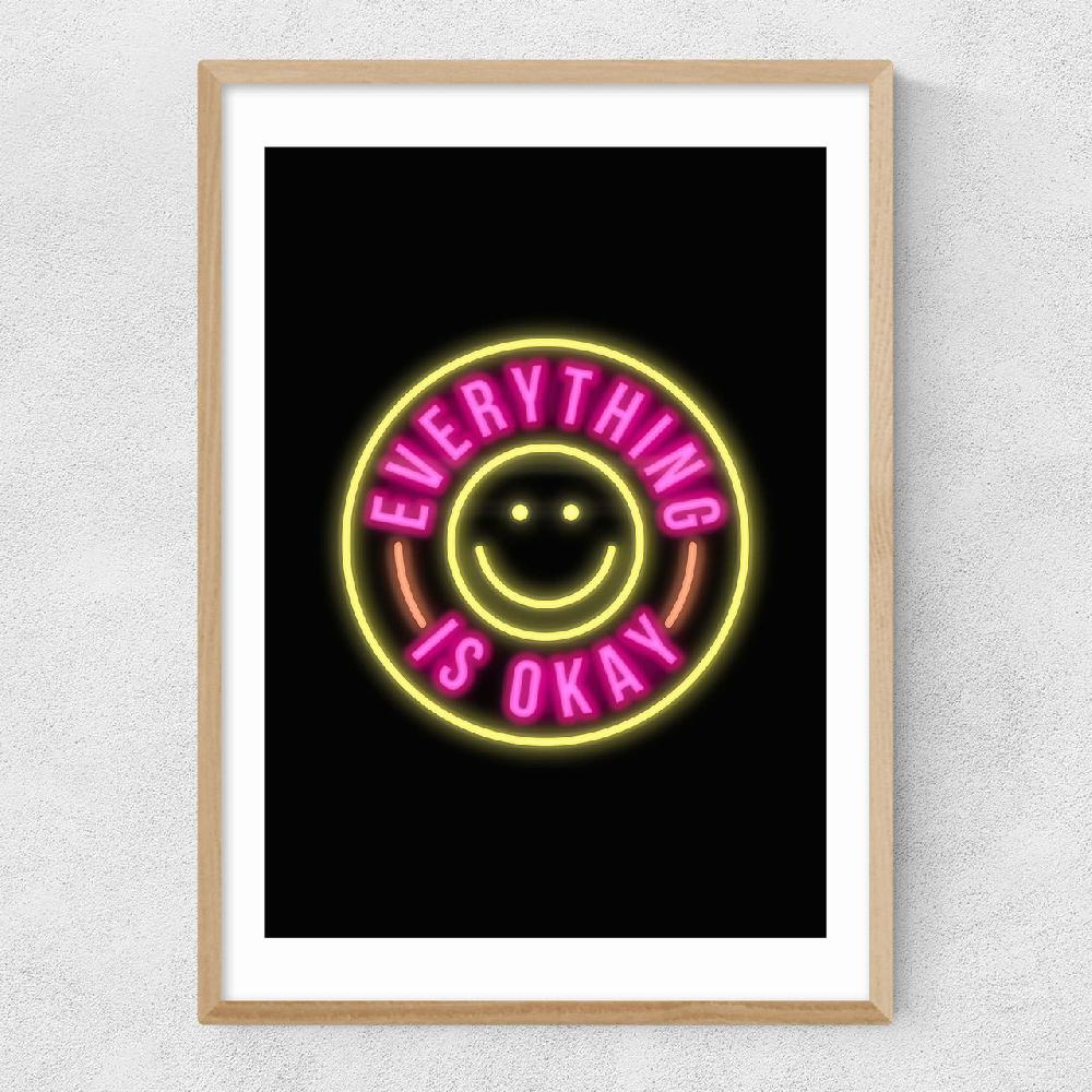 East End Prints Everything Is Okay