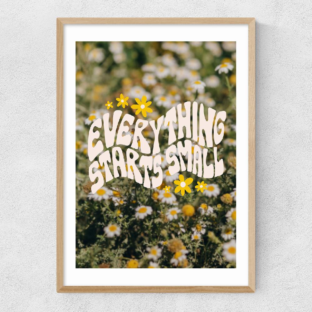 East End Prints Everything Starts Small