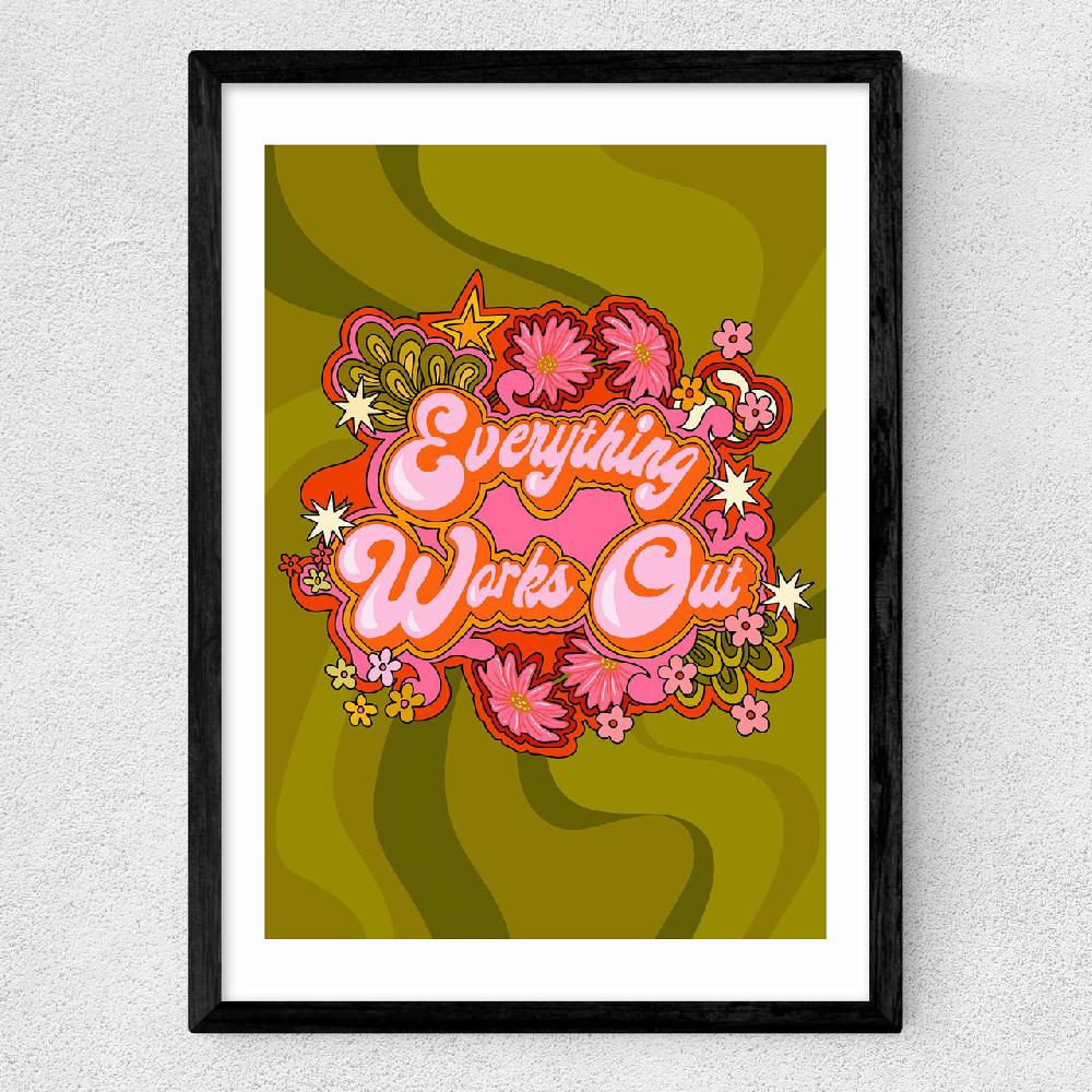 East End Prints Everything Works Out