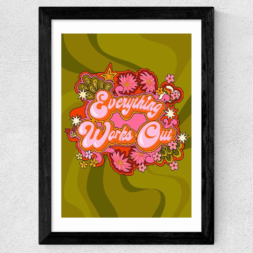 East End Prints Everything Works Out