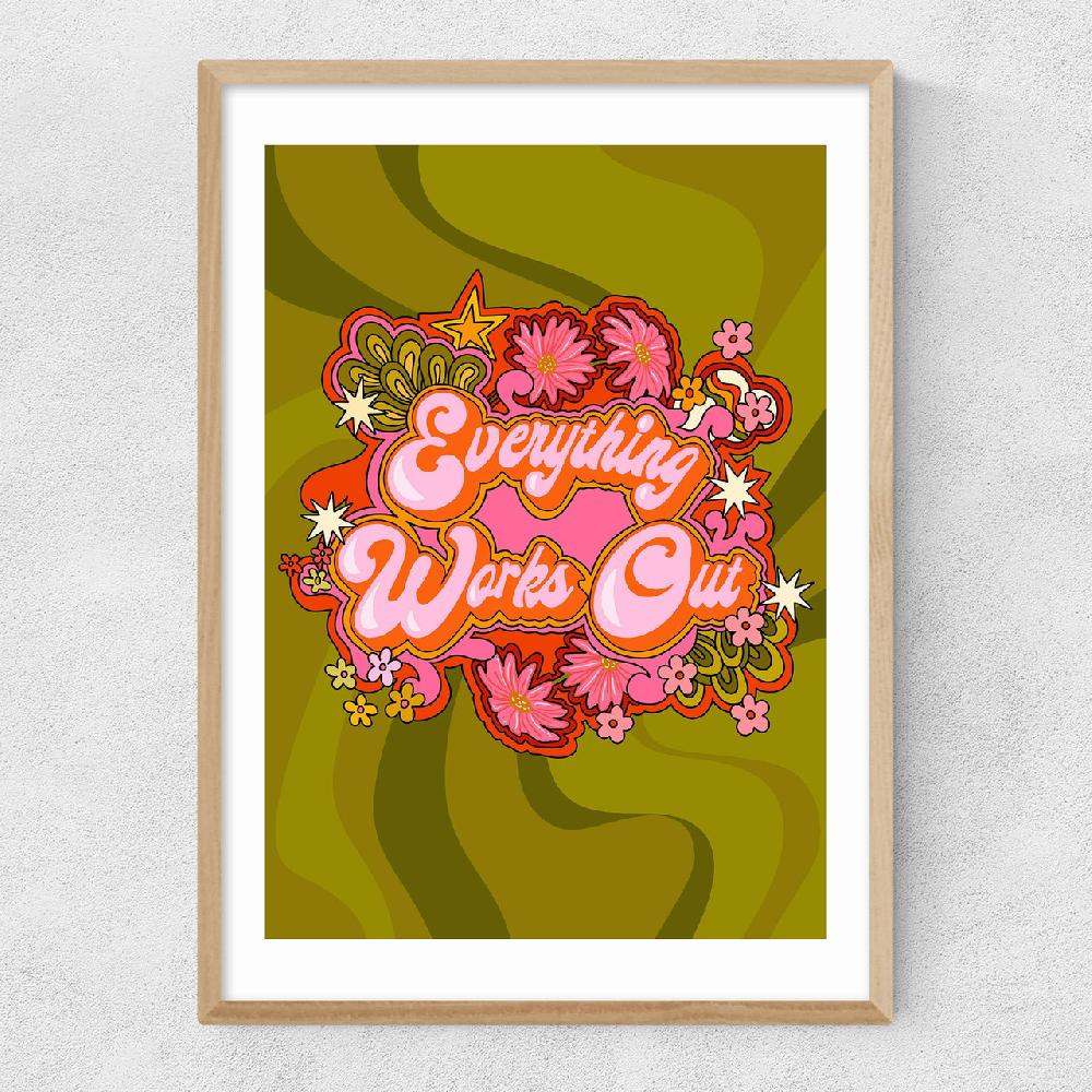 East End Prints Everything Works Out