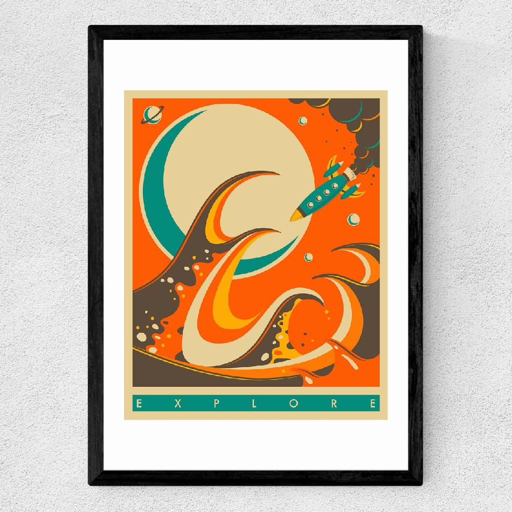 East End Prints Explore 6 By Jazzberry Blue