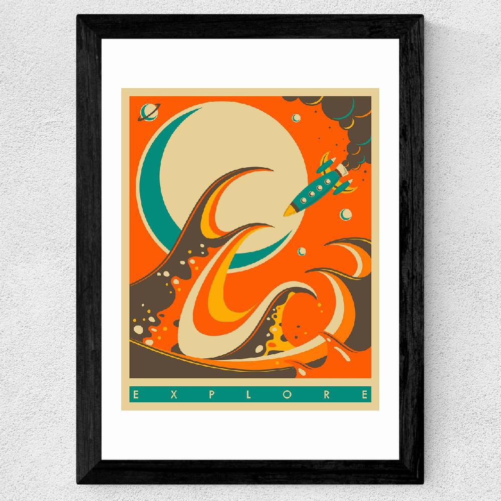 East End Prints Explore 6 By Jazzberry Blue