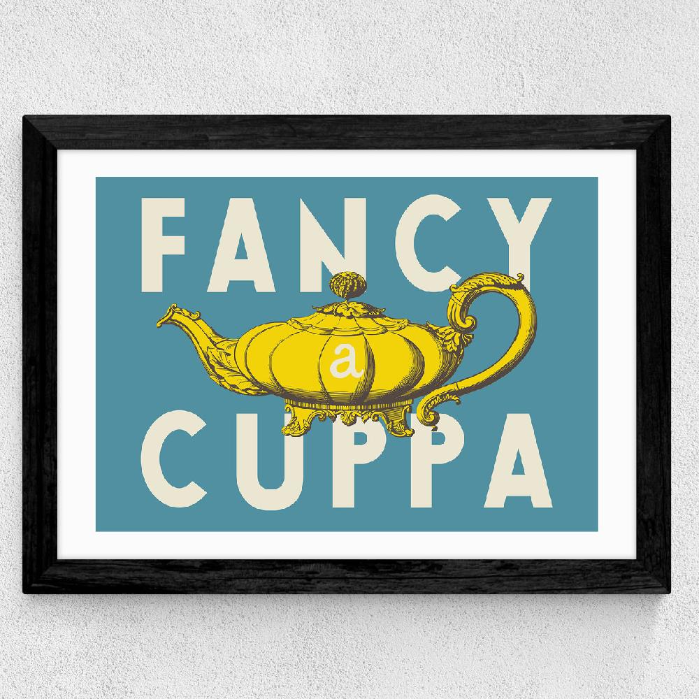 East End Prints Fancy A Cuppa