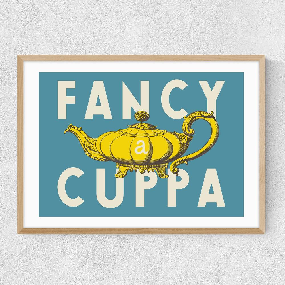 East End Prints Fancy A Cuppa