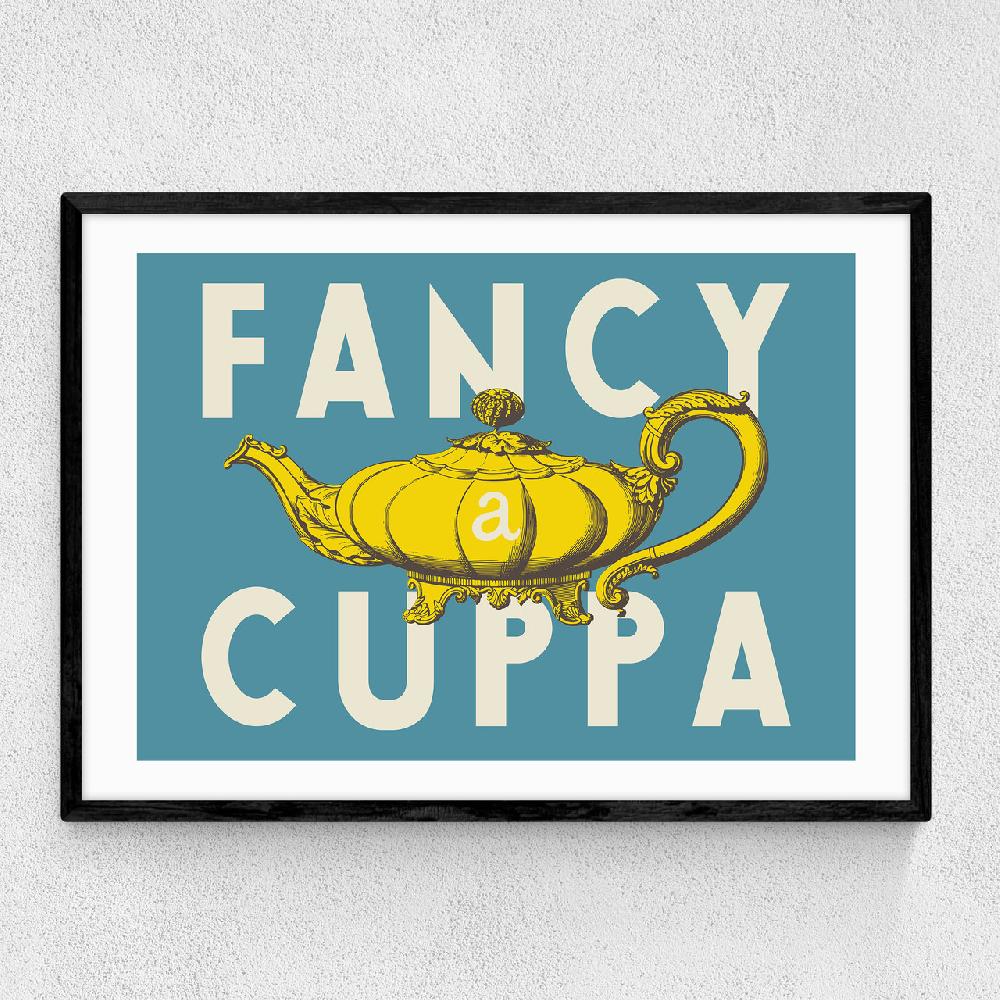east end prints Fancy A Cuppa