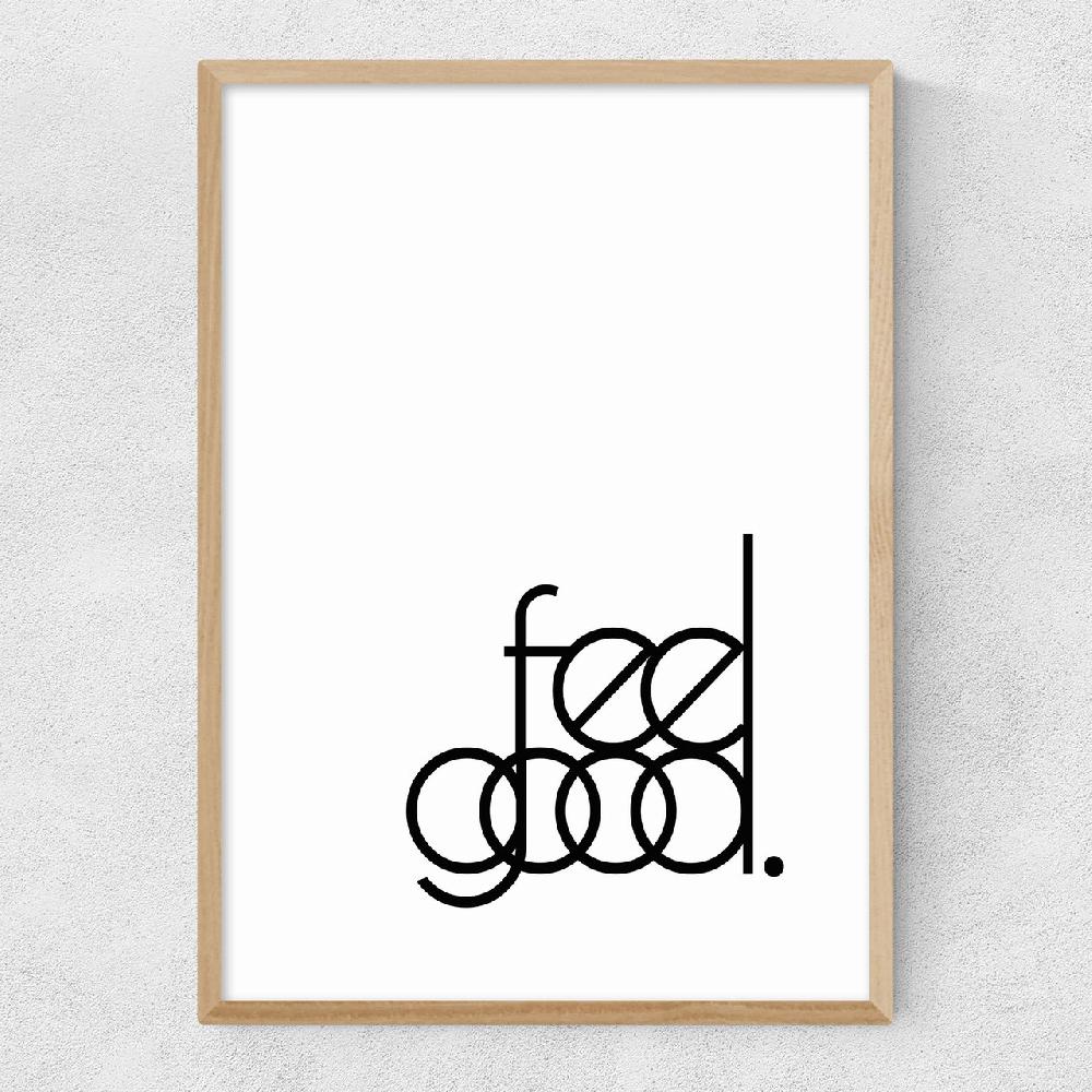 East End Prints Feel Good By Inoui