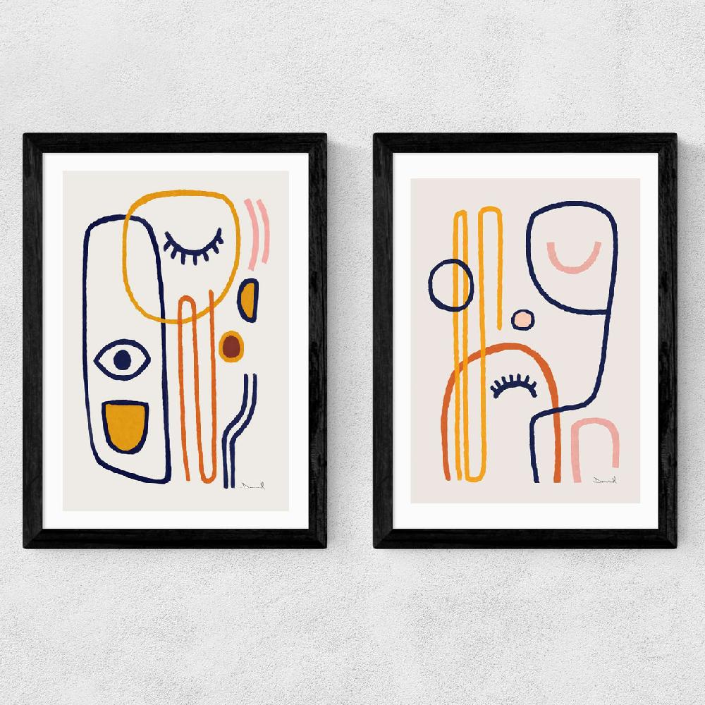 East End Prints Feel Good Twin Set