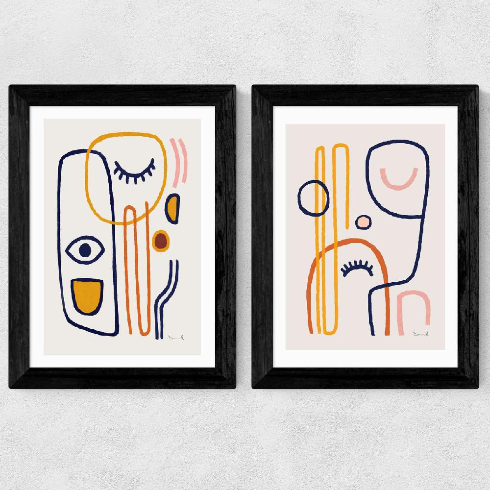 East End Prints Feel Good Twin Set