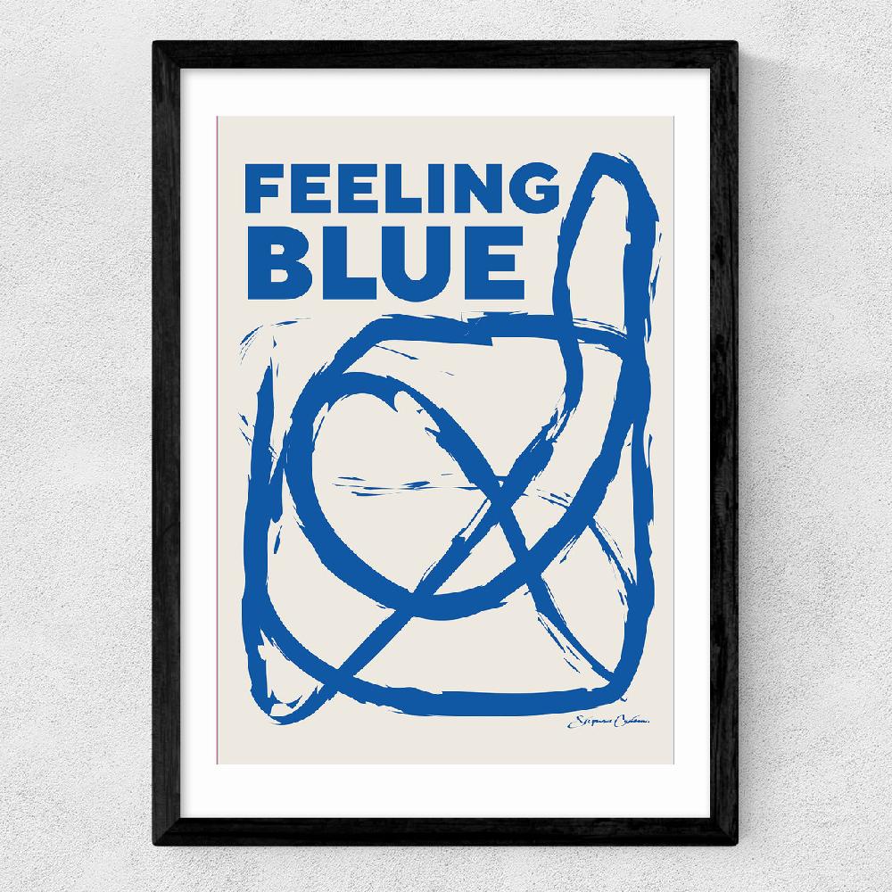 East End Prints Feeling Blue