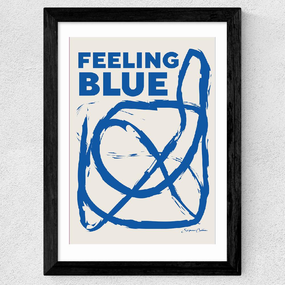 East End Prints Feeling Blue