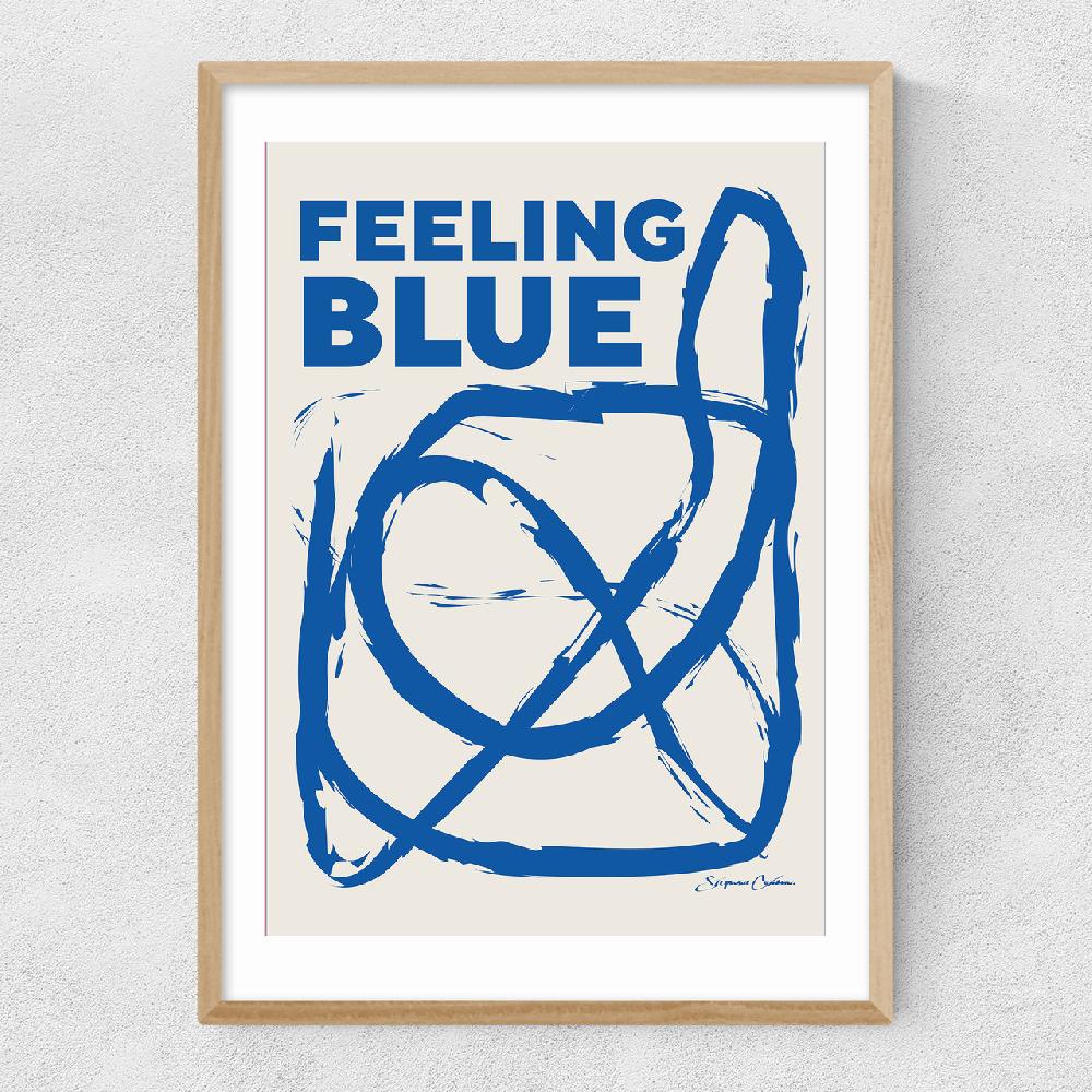 East End Prints Feeling Blue
