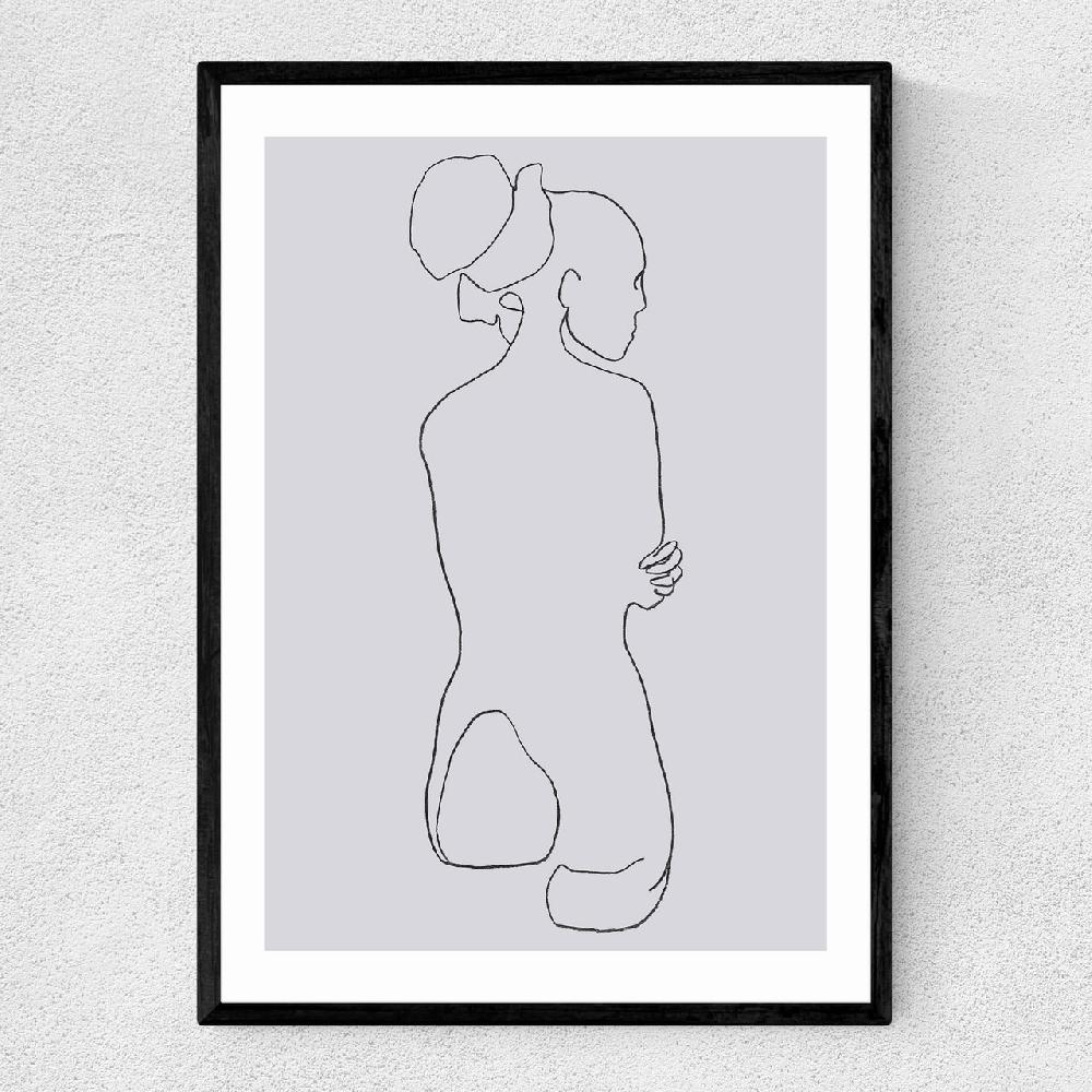east end prints Female Lines I