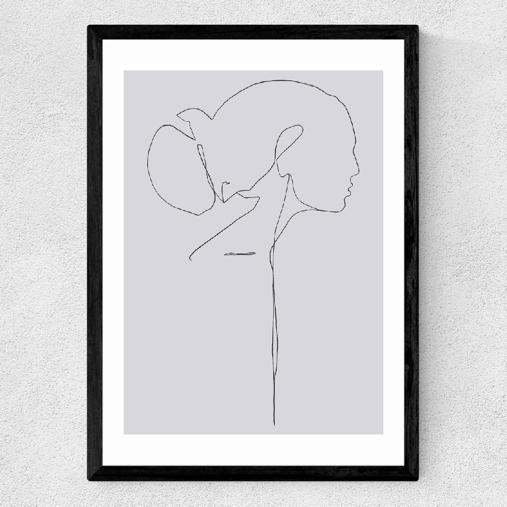 East End Prints Female Lines II