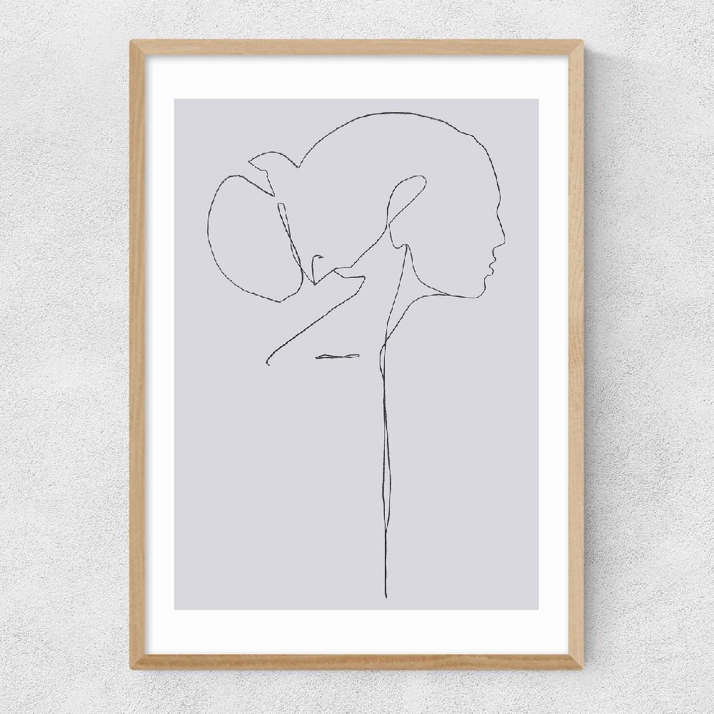 East End Prints Female Lines II