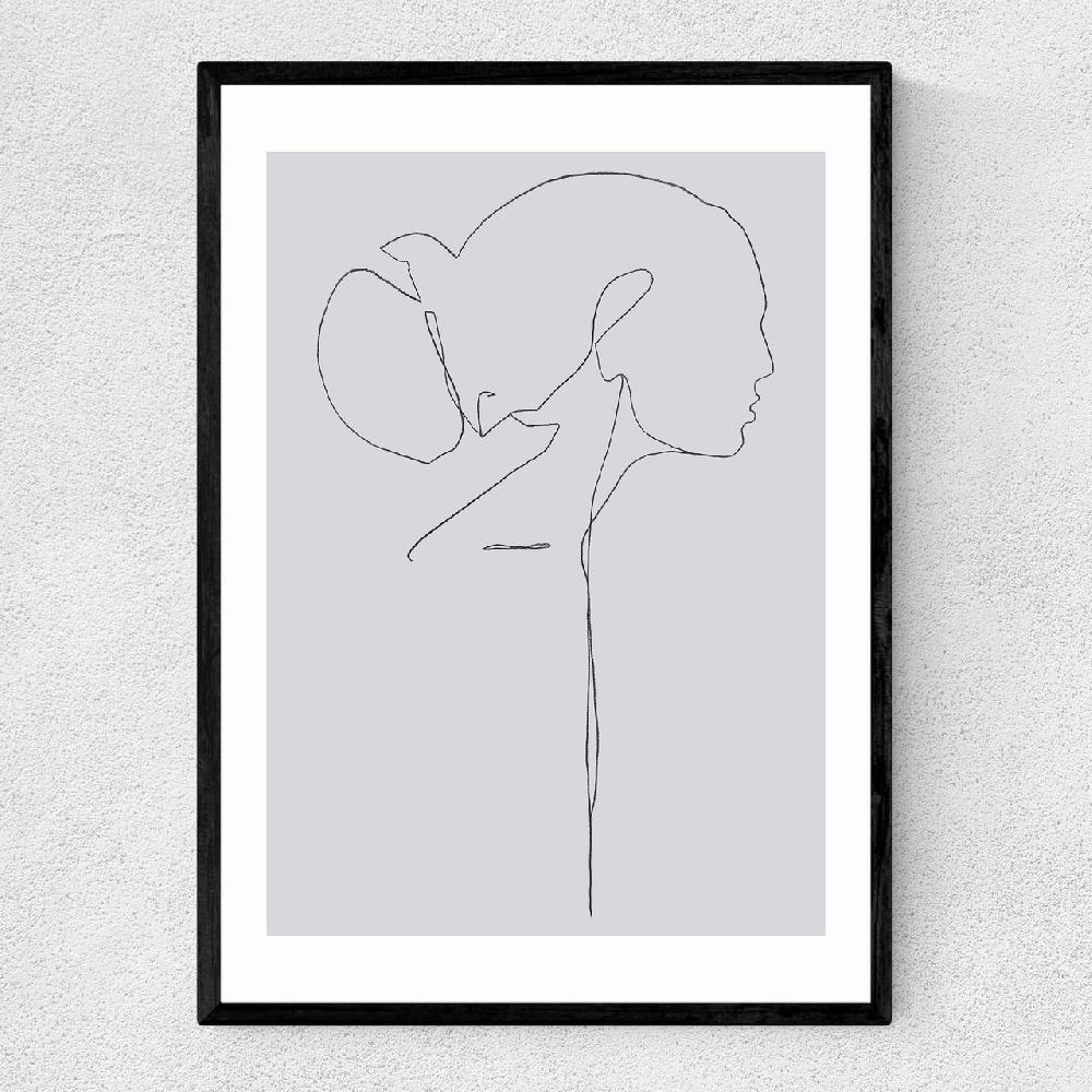 east end prints Female Lines II