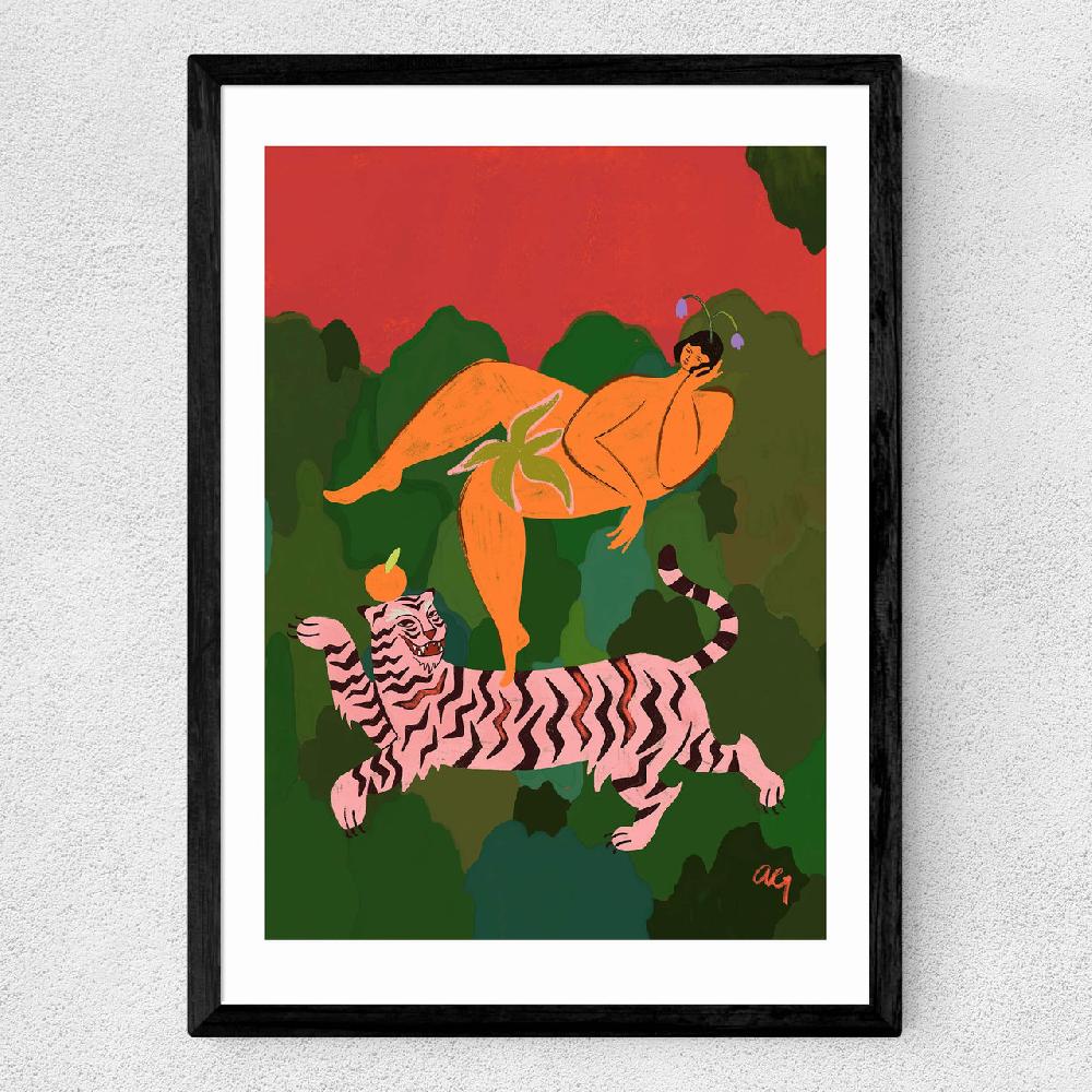 East End Prints Fierce As A Tiger