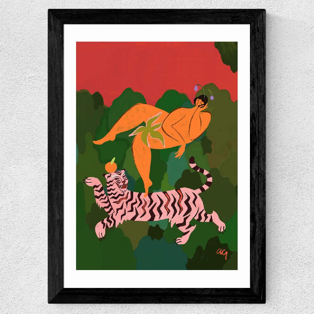 East End Prints Fierce As A Tiger