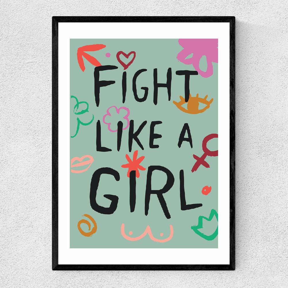 east end prints Fight Like A Girl