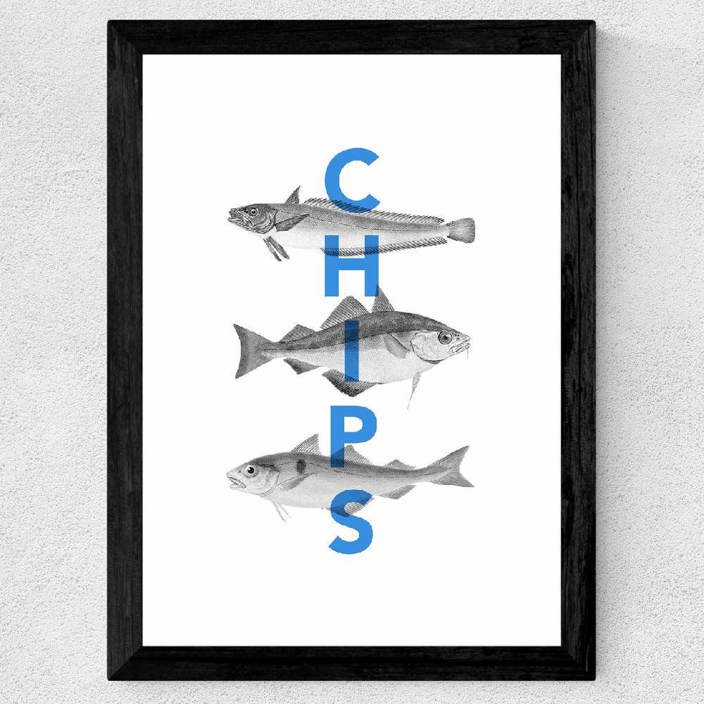 East End Prints Fish And Chips