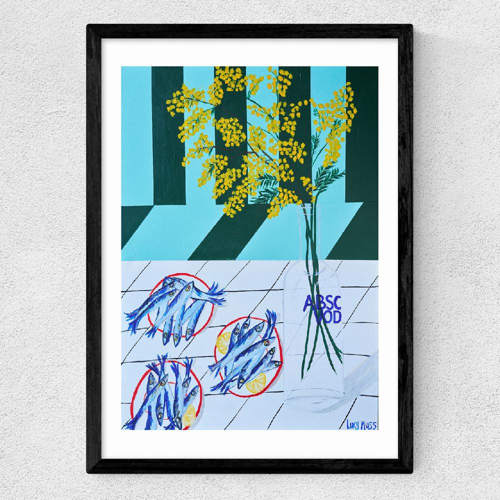 East End Prints Fish By Lucy Muss