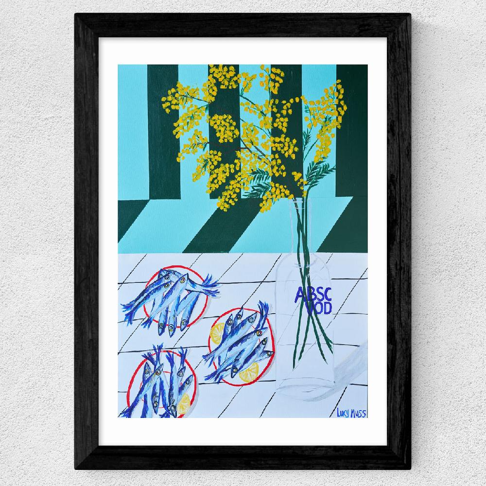 East End Prints Fish By Lucy Muss