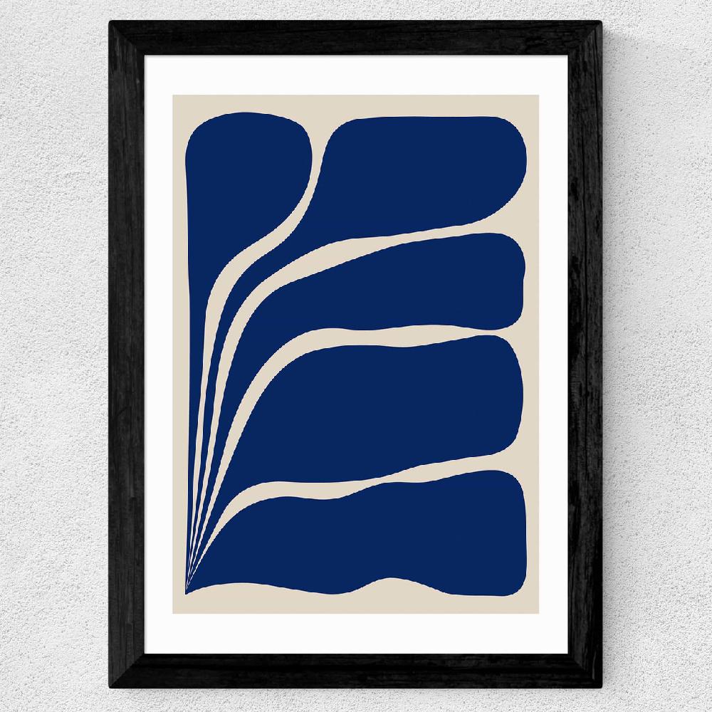 East End Prints Five Leaf Plant