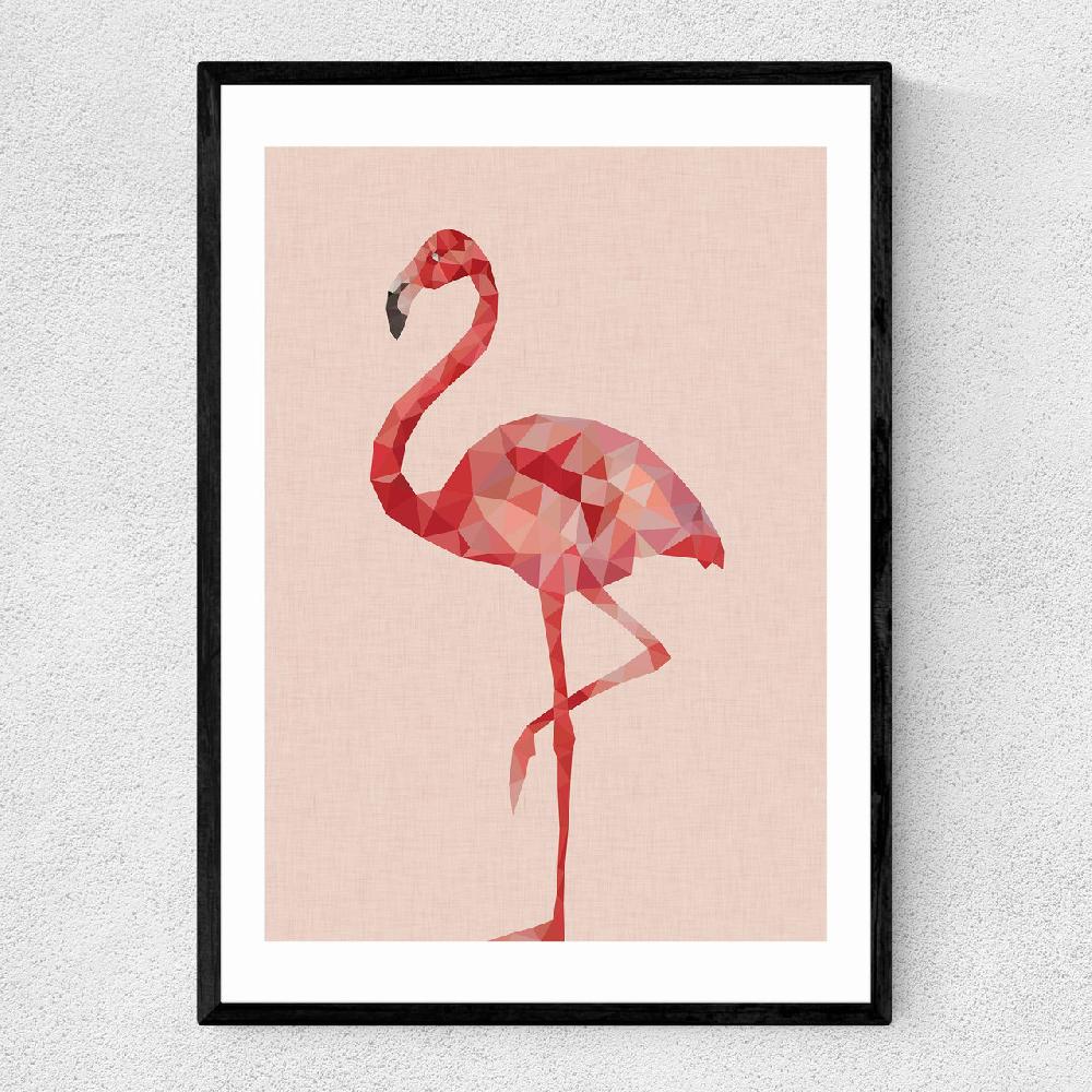 east end prints Flamingo by Studio Cockatoo
