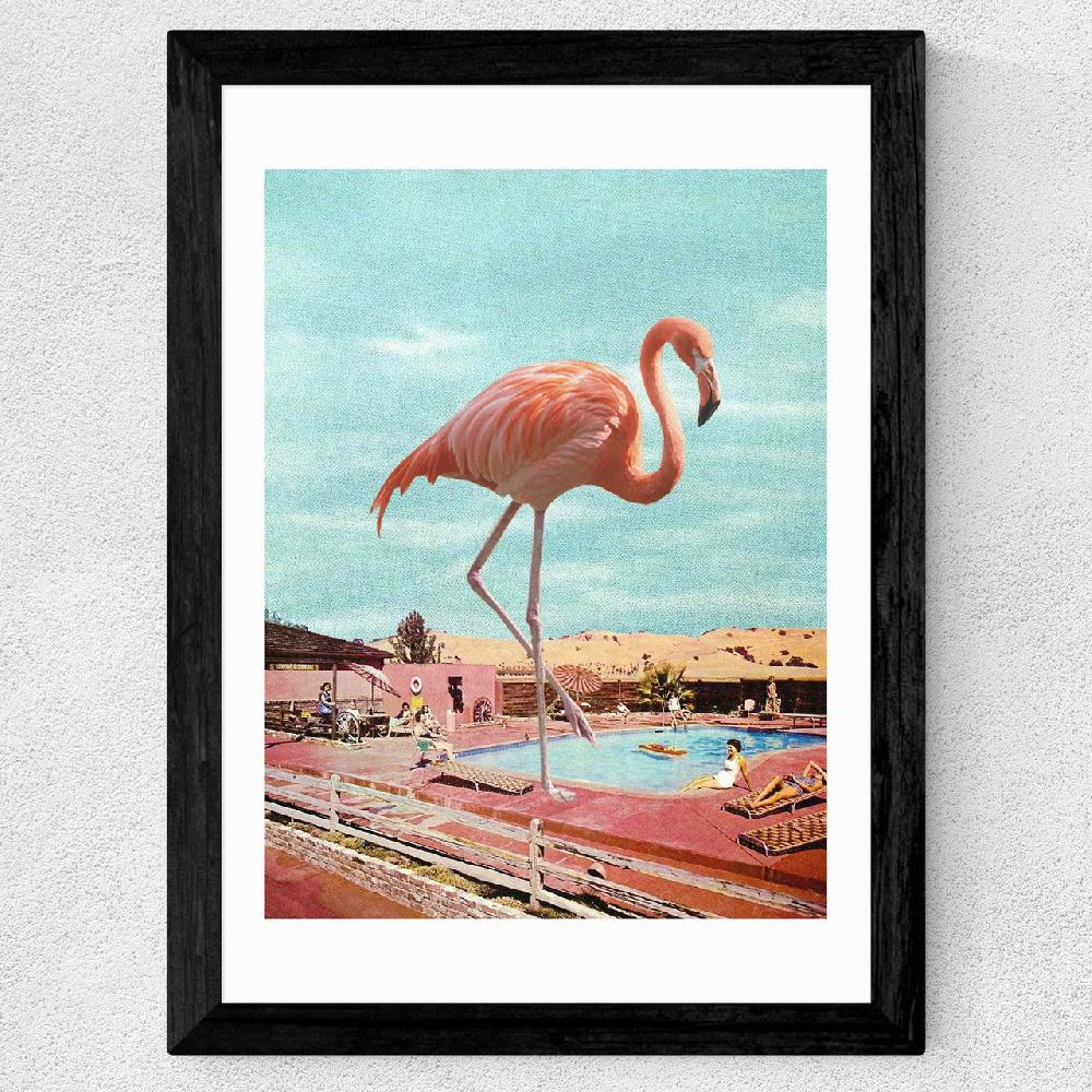 East End Prints Flamingo On Holiday