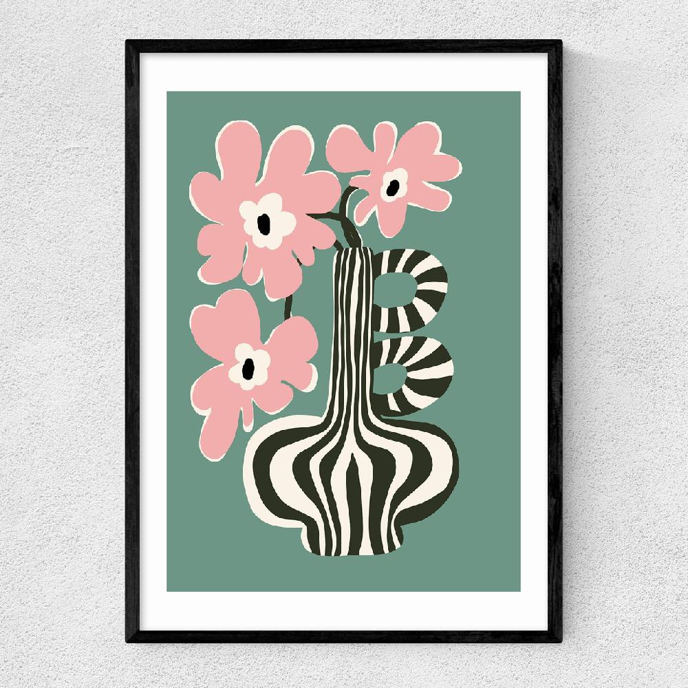 east end prints Floral Stripe