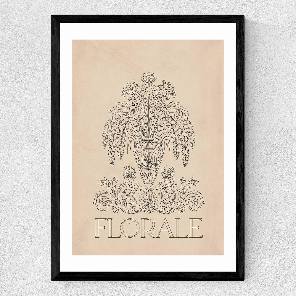 East End Prints Florale I