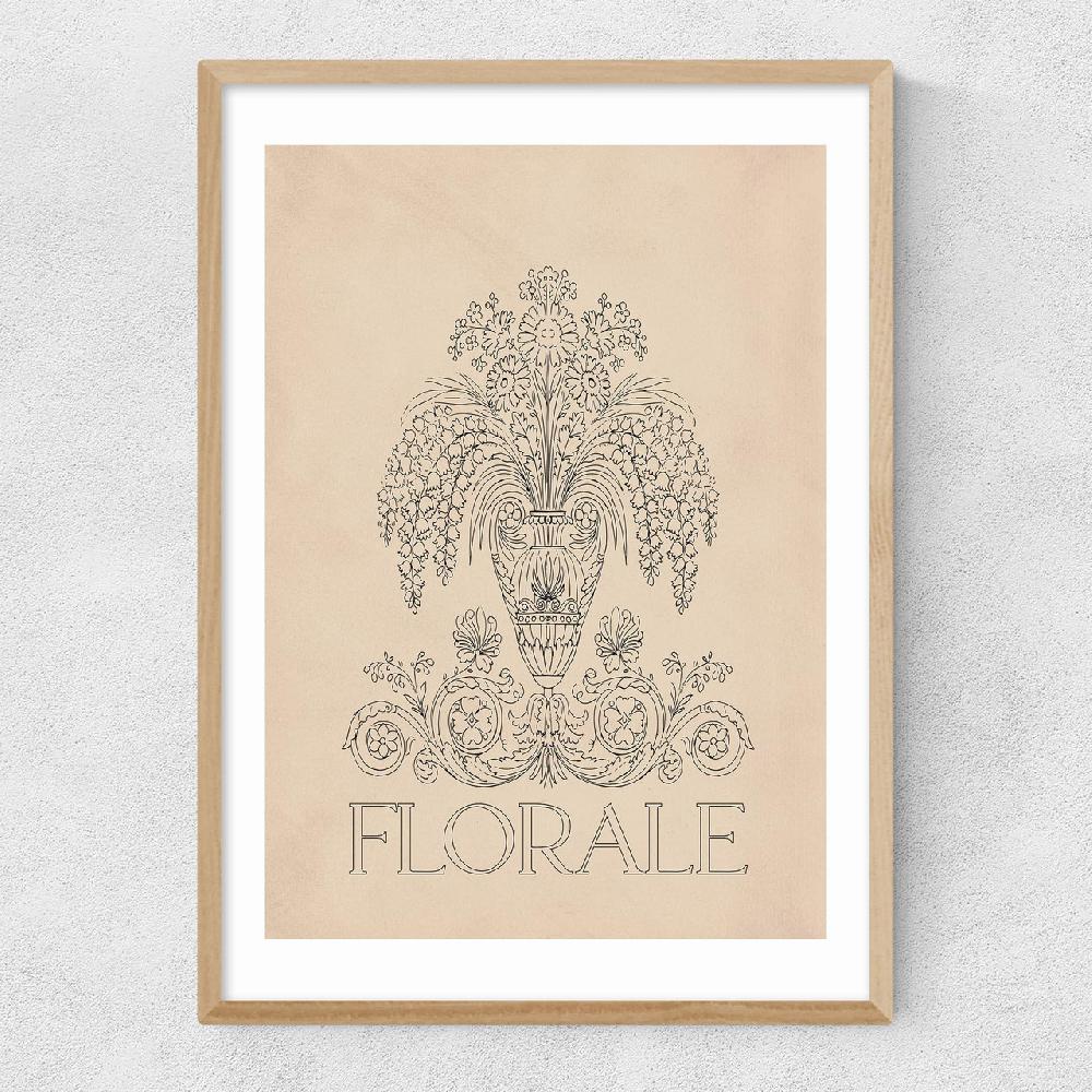East End Prints Florale I