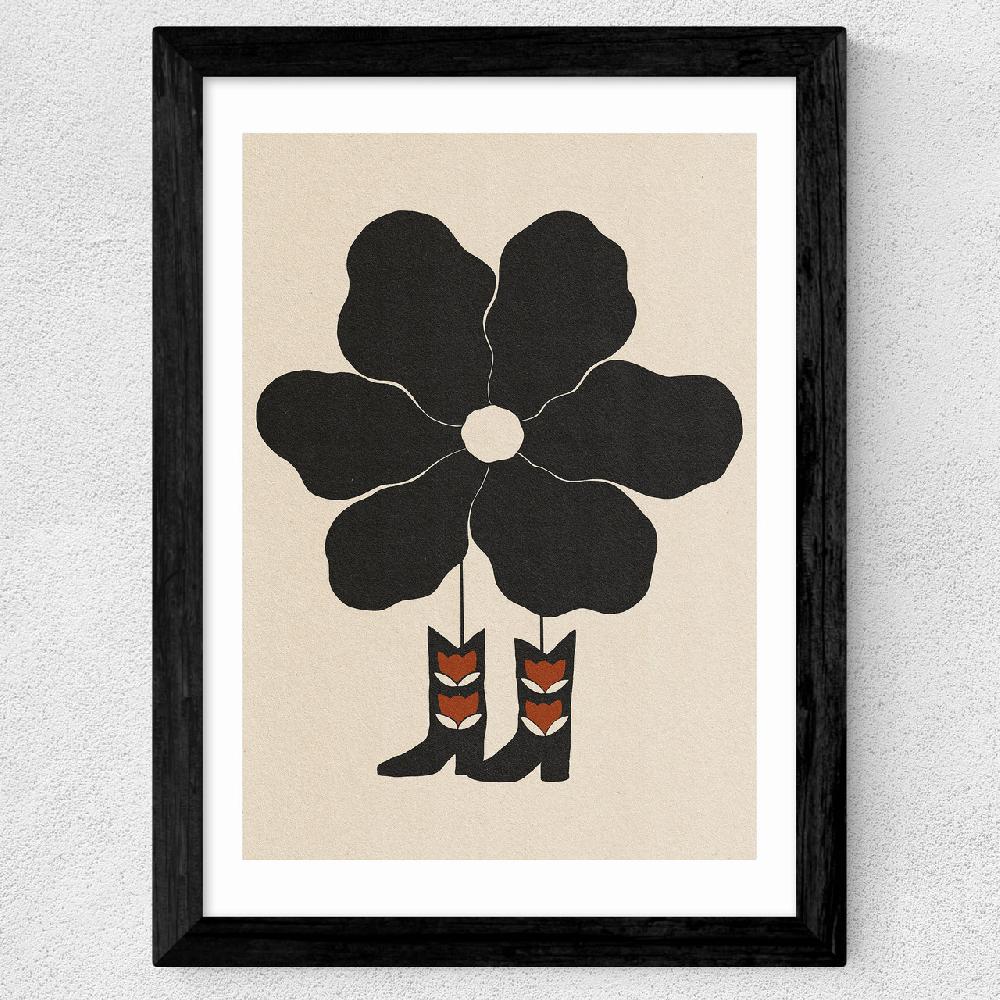 East End Prints Flower Boots