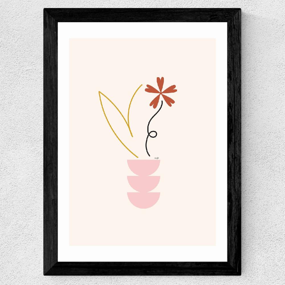 East End Prints Flower By Linda Gobeta