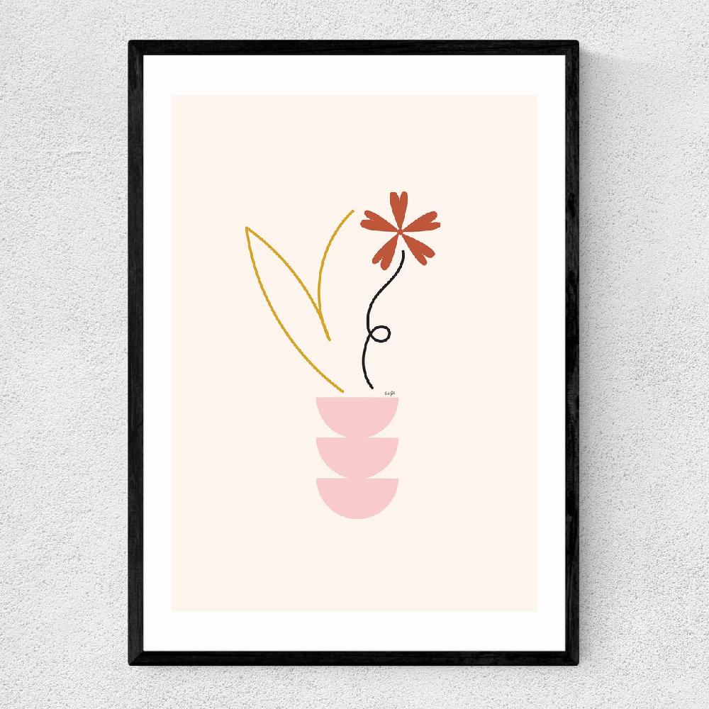 east end prints Flower by Linda Gobeta