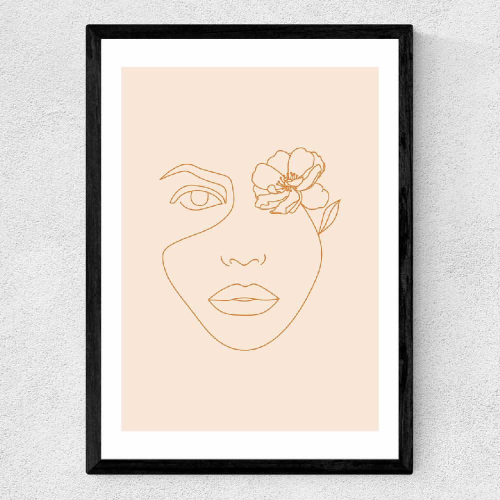 East End Prints Flower Eye