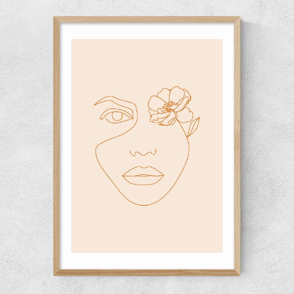 East End Prints Flower Eye