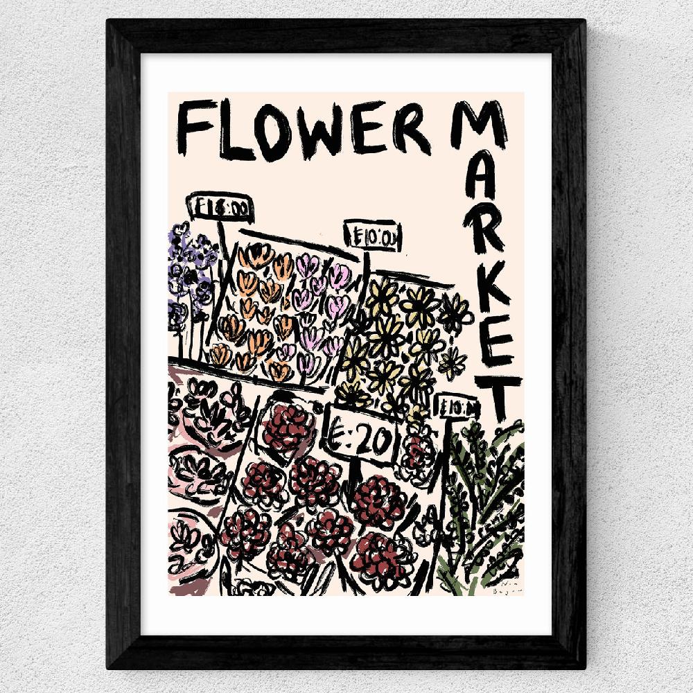 East End Prints Flower Market