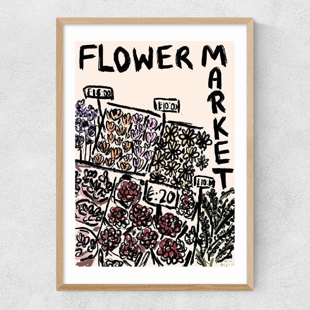 East End Prints Flower Market