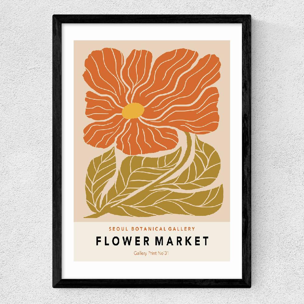 East End Prints Flower Market Seoul