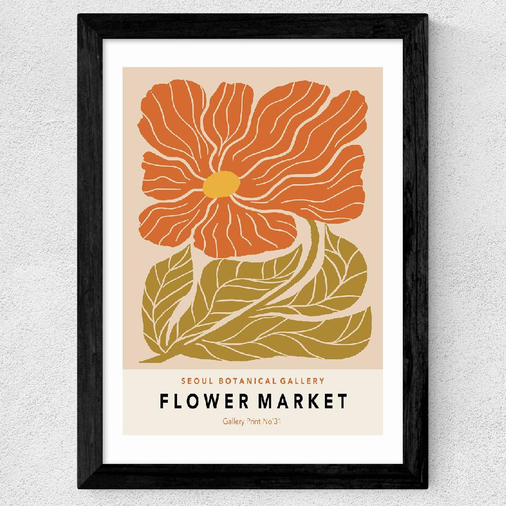 East End Prints Flower Market Seoul