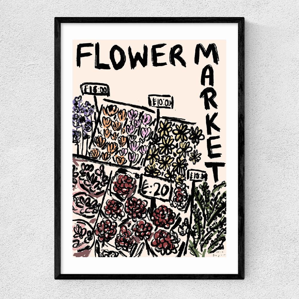 east end prints Flower Market
