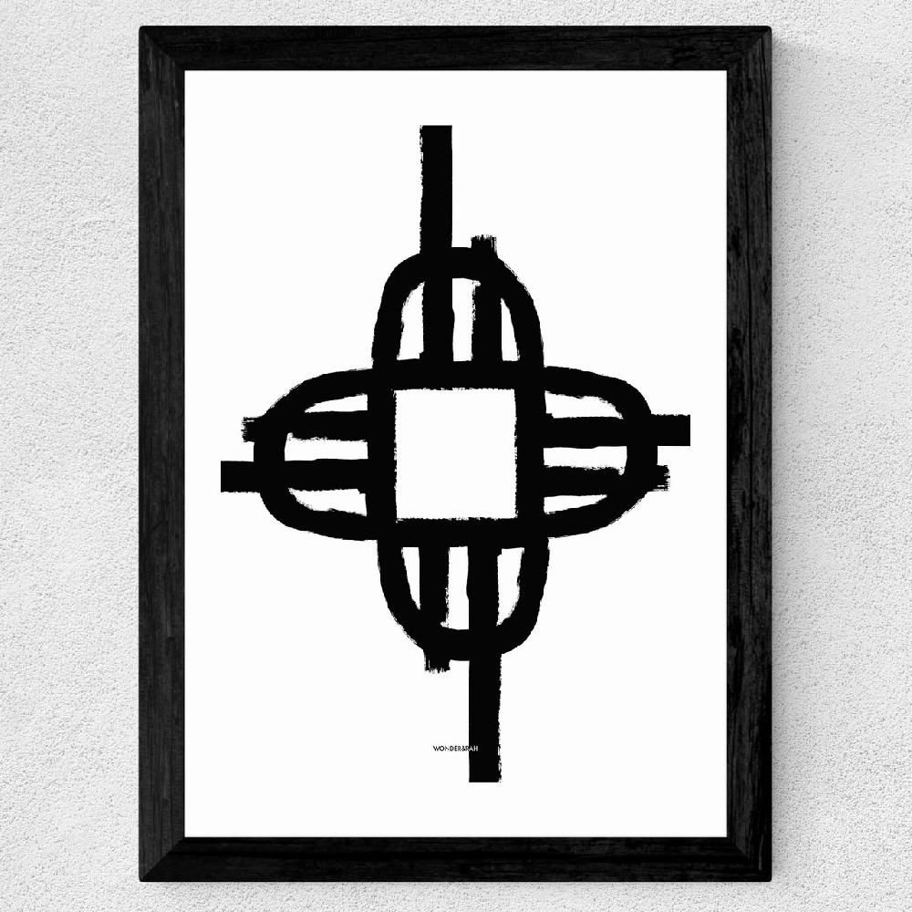 East End Prints Flower Mono