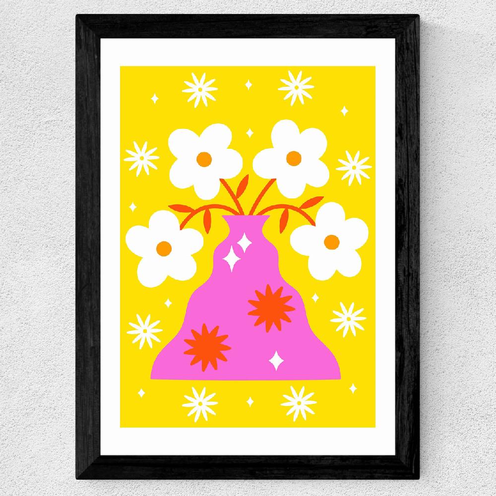 East End Prints Flowers In My Vase By Ana Jaks