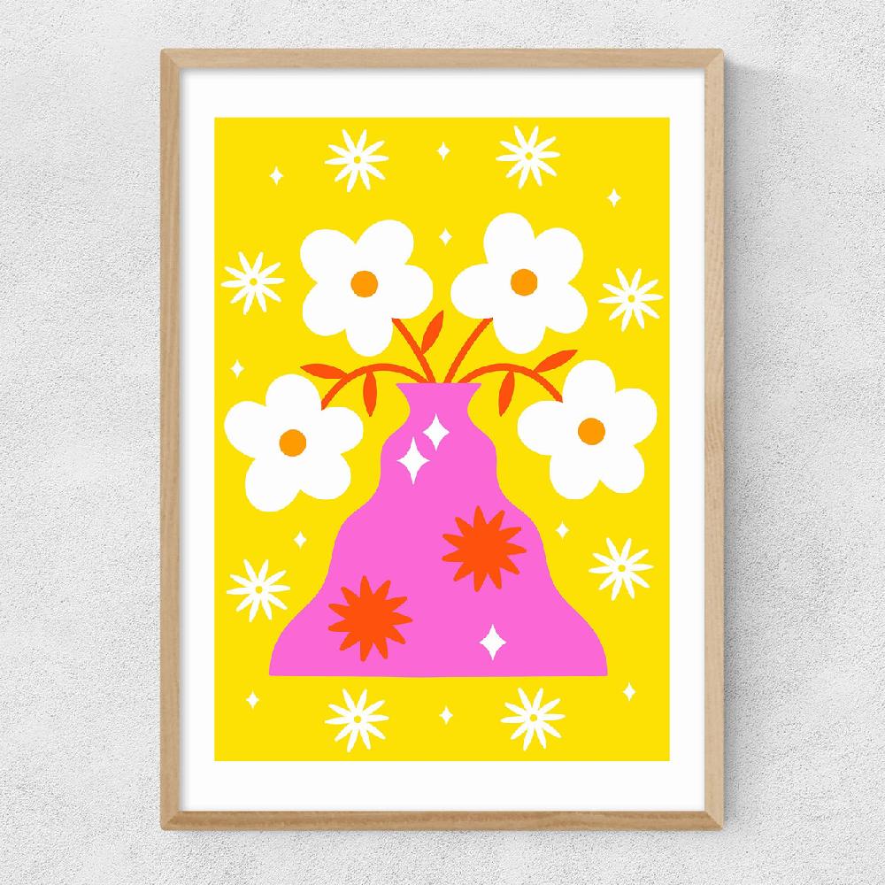 East End Prints Flowers In My Vase By Ana Jaks