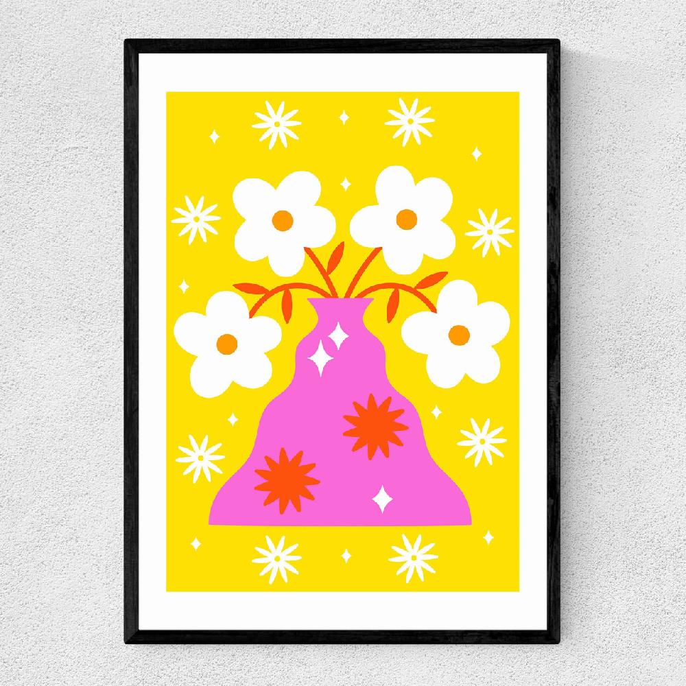 east end prints Flowers in my Vase by Ana Jaks